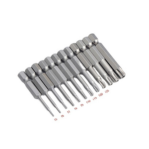 TOOLJOY Factory Direct Supply High Quality 50mm T10 T20 T30 T35 T40 Torque Head Screwdriver bit