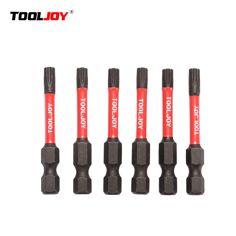 25mm 50mm100mm 120mm 150mm Torx T5 T10 T15 T20 T30 T35 T40 Impact Bits with color tube