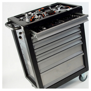 194PCS special mechanic Kraft 4 drawer tools /trolley cabinet with tools/ kraft Meister professional tools