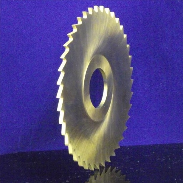 TOOLON Circular Small Saw Blade 20mm Diameter HSS M2 High Speed Steel With Tin Coating For Metal Cutting