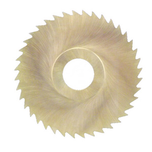 TOOLON Circular Small Saw Blade 20mm Diameter HSS M2 High Speed Steel With Tin Coating For Metal Cutting