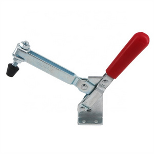 101E Destaco Toggle Clamp Adjustable Vertical Handle Hold Down Metal Stainless Steel Clamp Quick Release Antislip Red Hand