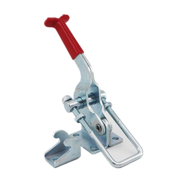 40341 High Quality Horizontal Latch Toggle Clamp With Latch Plate 880kgs 1940Lbs Holding For Industrial Use Welding Clamp