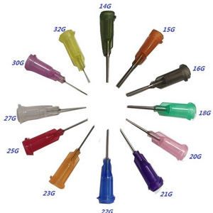 Professional Products Manufacturer Plastic Industrial Syringe Applicator Tips Dispensing Needle Flat Blunt Nozzle Tips