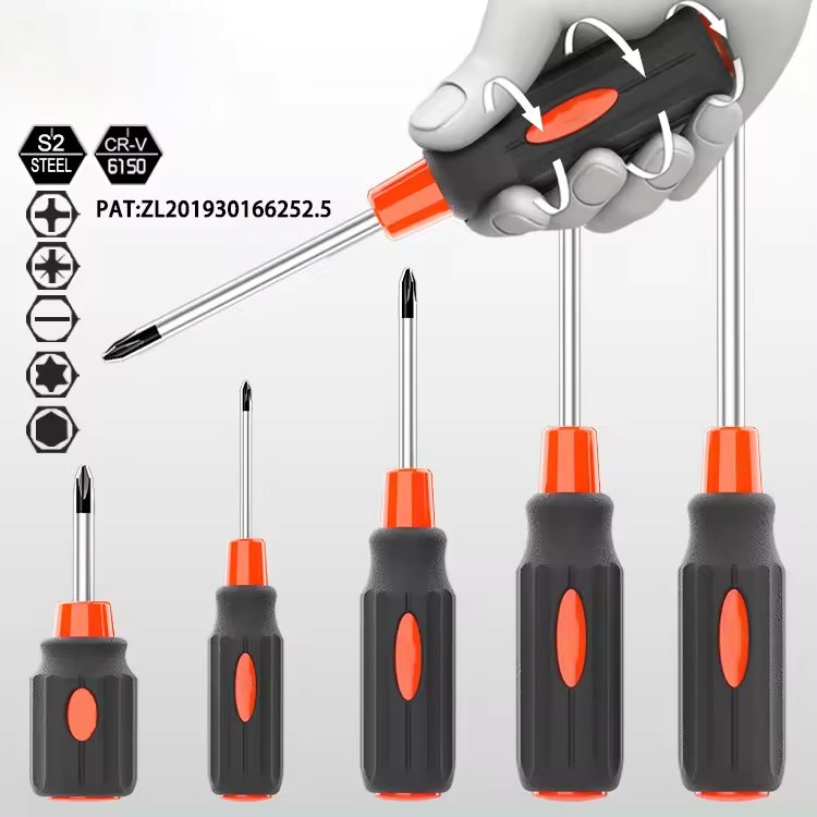 Professional Screwdriver Set with Long Screwdriver and PH2 Screwdriver Bit