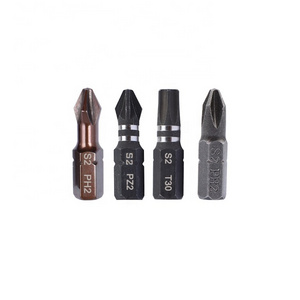 High quality magnetic holder screwdriver bits 25mm screw driver bit set