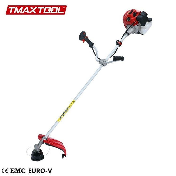 Tmaxtool brand 65cc gasoline garden brush cutter 2 stroke engine big power 2.3kw grass cutter