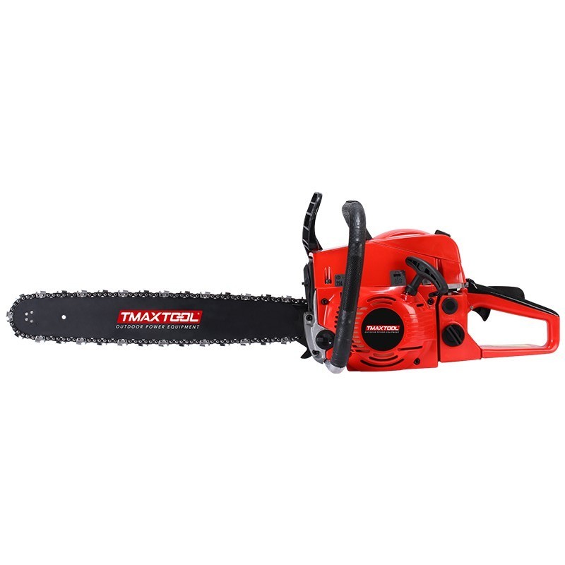 Tmaxtool Garden 52cc 20 Inch Gasoline Power Chain Saw Handed Petrol Chainsaws for Cutting Wood