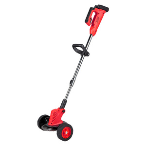 500W Brush Motor Hand push lawn Mower Lithium Tools Electric grass trimmer machine Brush Cutter with wheels