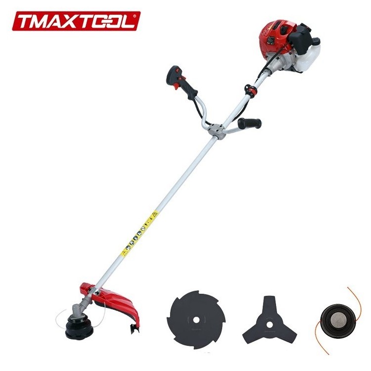 62cc petrol easy start gas manual grass cutter trimmer debroussailleuse brush cutter