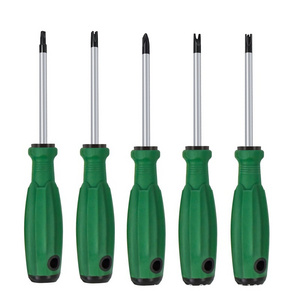 Special shaped triangular screwdriver with strong magnetic driver U-shaped Y-shaped internal cross screwdriver repair tools set