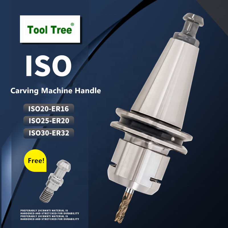 High speed ISO tool holder ISO 20/25/30 tool holder ISO ER Collet chuck