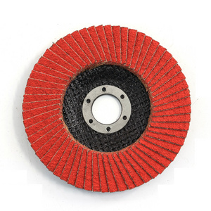 115mm Premium Ceramic abrasive flap disc 40 grit polishing Grinding Sanding Wheel for angle grinder