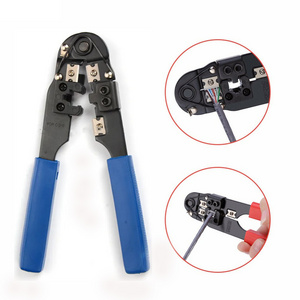 Network RJ 45 / 8P8C Modular Plug manual Cable Crimper Network LAN Crimping Wire Tool with ABS