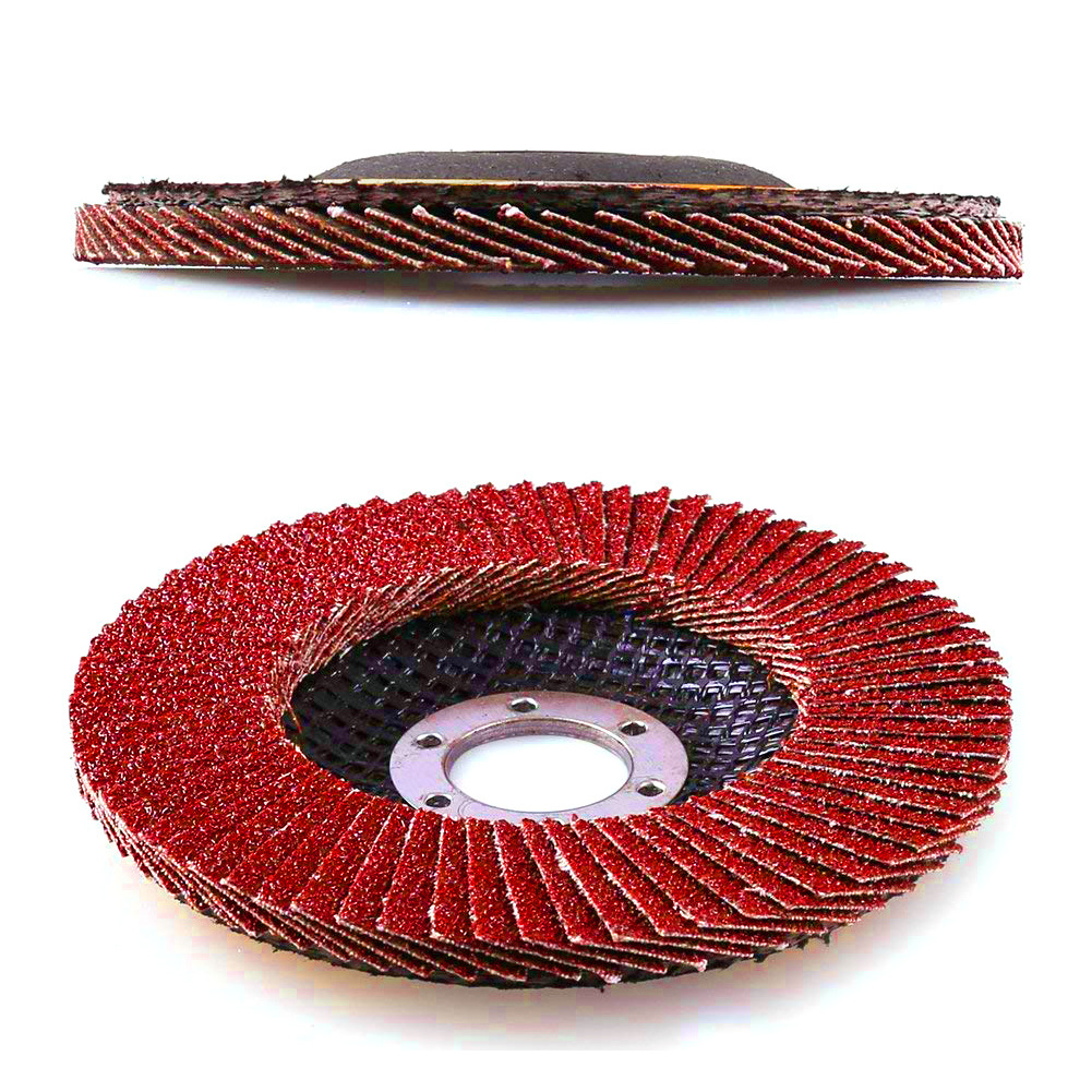 115mm Premium Ceramic abrasive flap disc 40 grit polishing Grinding Sanding Wheel for angle grinder