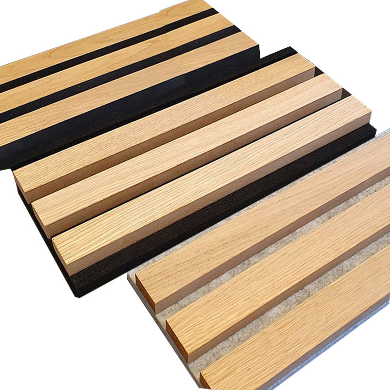 Competitive Price wooden slat wall panels Ceiling Wood Slat Acoustic Panels mdf wall panels