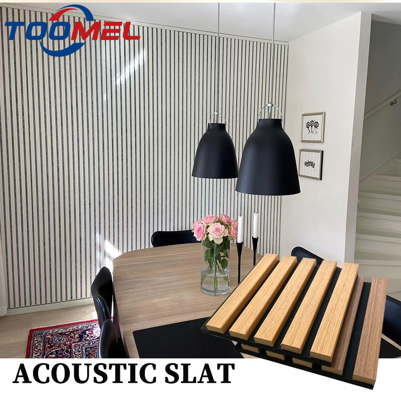 Akupanel Diffusion wood Wall Slat ceiling akupanel Sound Proof Wall wooden veneer Acoustic Panels