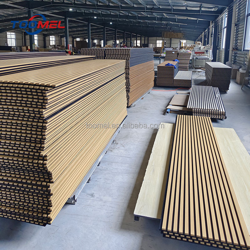 2023 Popular wood panels on wall  2800*600mm acoustic panels slat acoustic panel