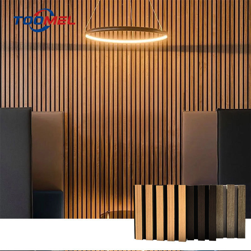 2023 Popular wood panels on wall  2800*600mm acoustic panels slat acoustic panel