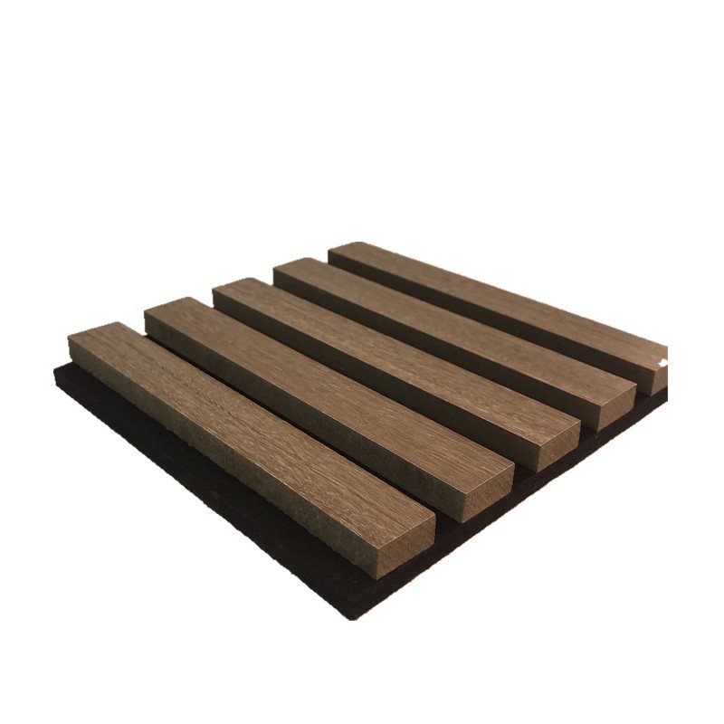 Bestselling Slat Wooden Wall For Hotel Lobby Restaurant 3D Wood Acoustic Slat Wall Panels