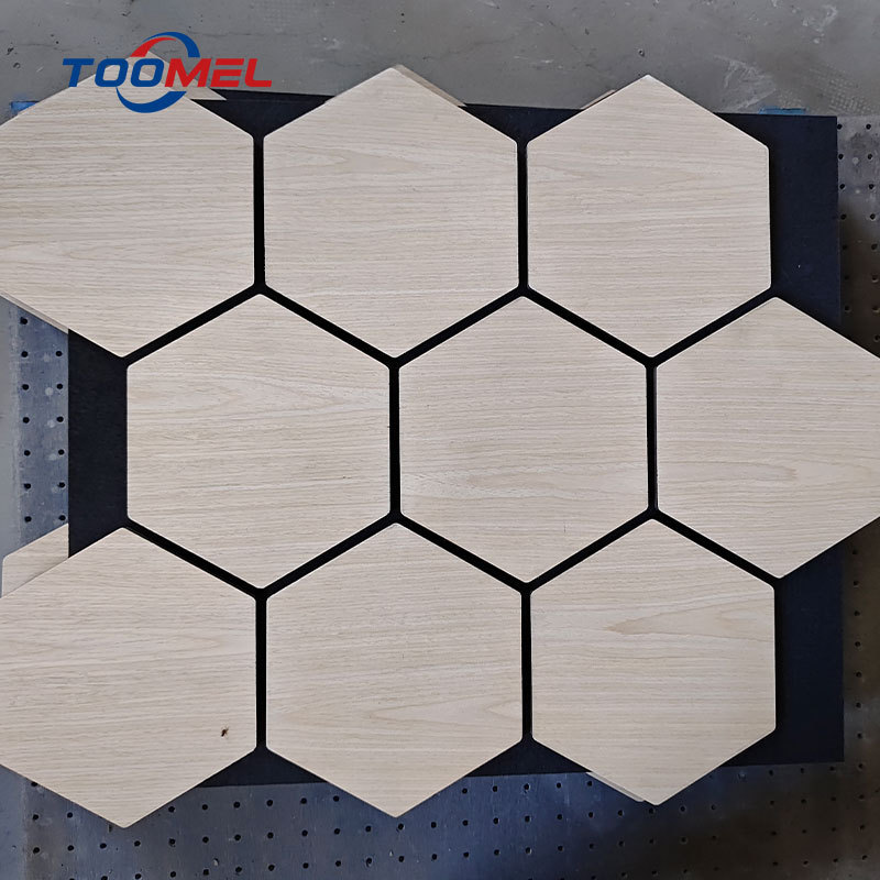 Custom Size Hexagon Acoustic Panels for Home & Office Soundproof Wall Padding Traditional Design Sound Dampening Panel