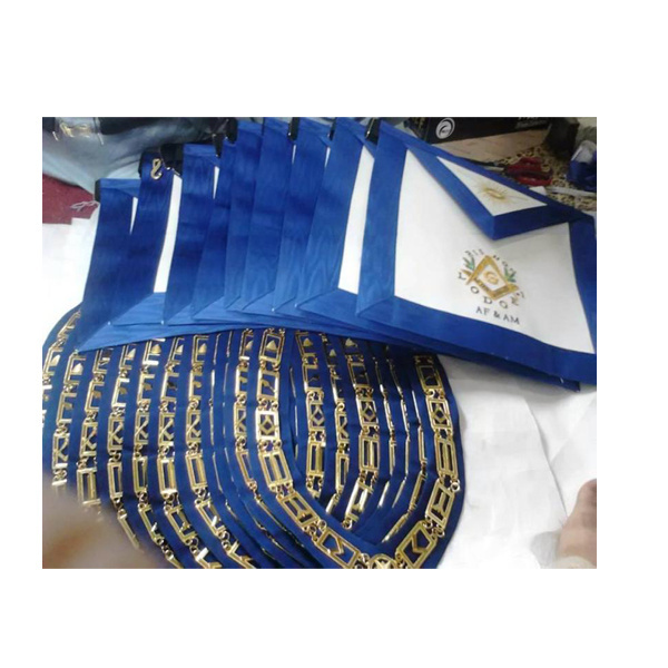 Wholesale Real Lamb Skin Masonic Regalia Blue Lodge Entered Apprentice Apron Buy Masonic Apron Masonic White