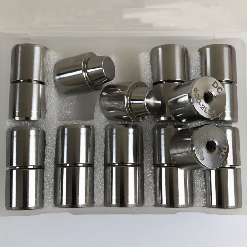 High precision stainless steel hardness stepped threaded knurled locating dowel pin