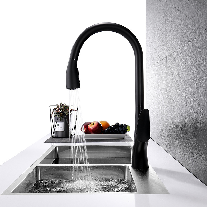 black brass bridge kitchen faucet set smart kitchen sink faucet or hotel apartment kitchen