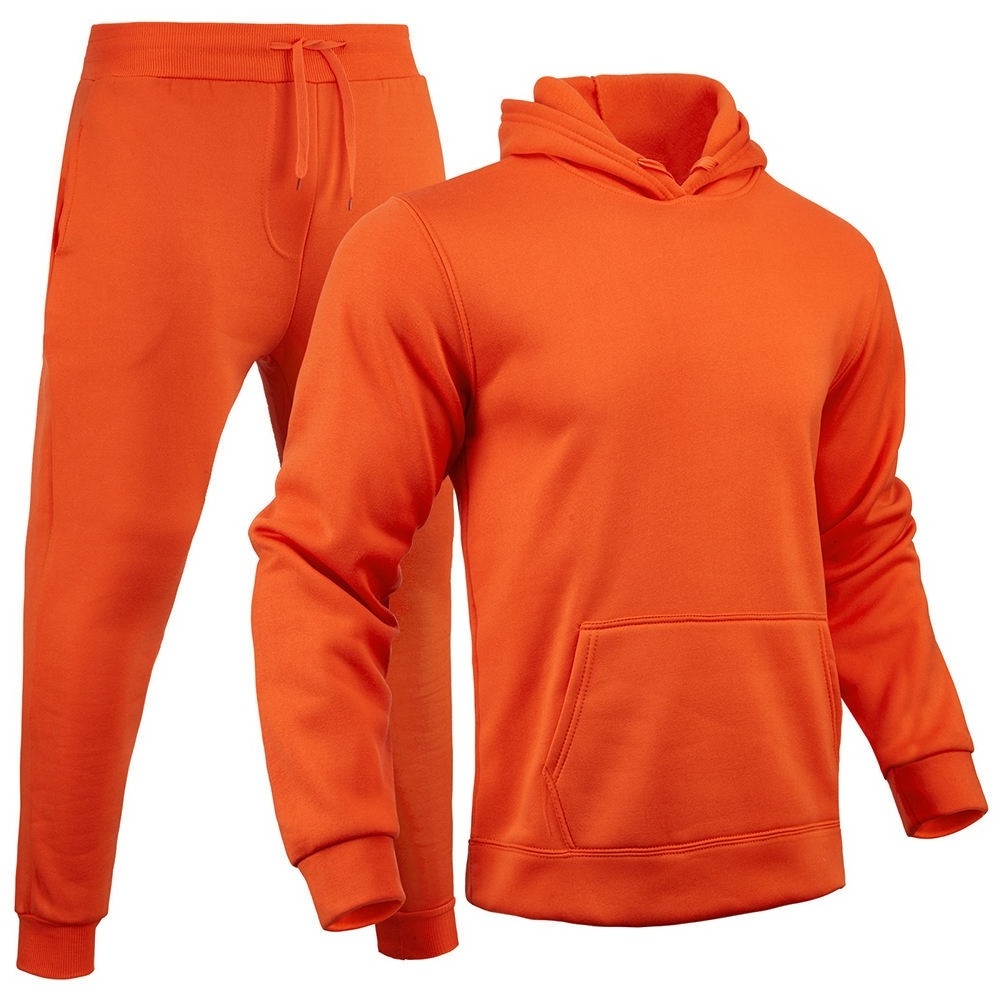 Customized Men's Tracksuits 2 Pieces Full Zip Athletic Gym Jogging Customized High Quality Track Suit