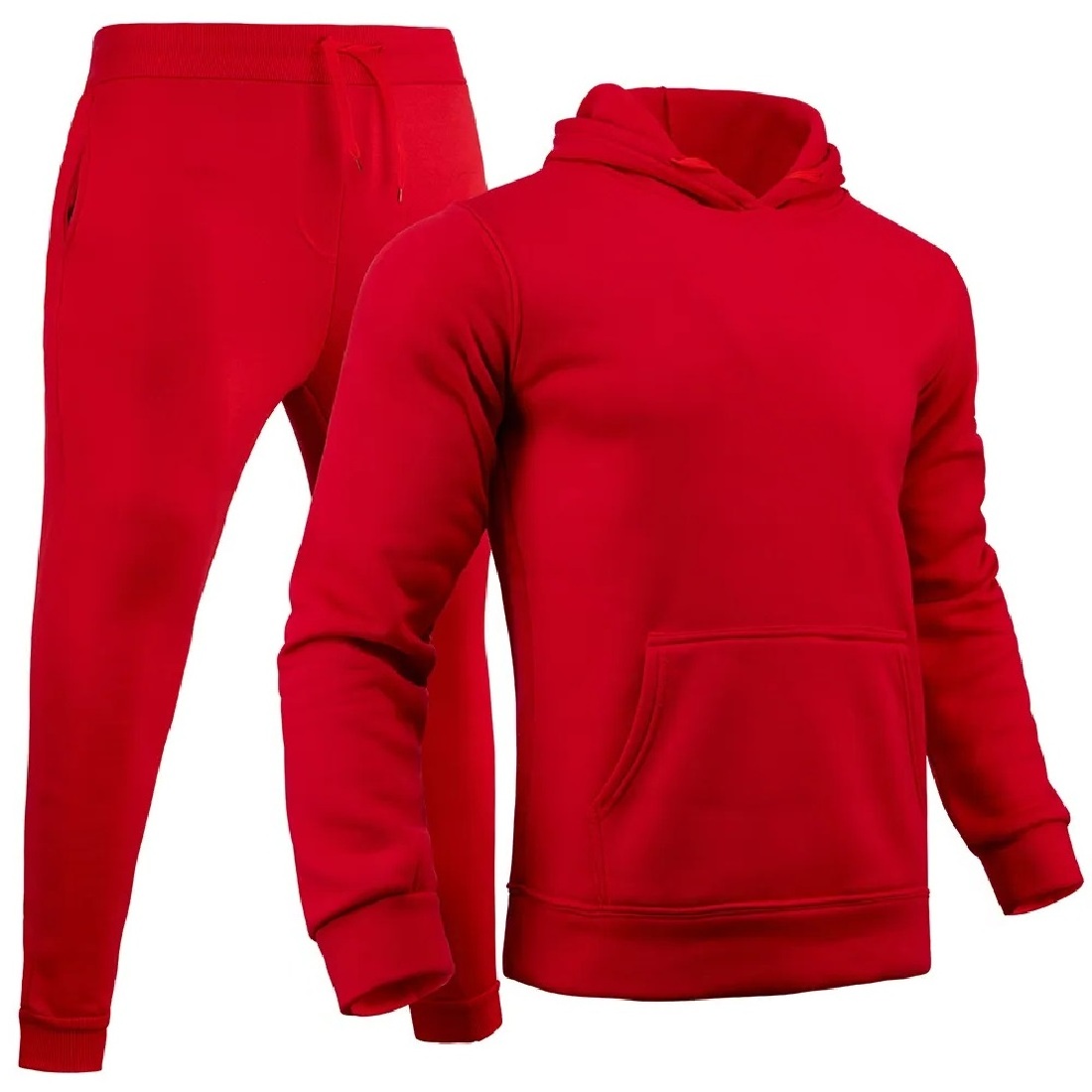 Customized Men's Tracksuits 2 Pieces Full Zip Athletic Gym Jogging Customized High Quality Track Suit