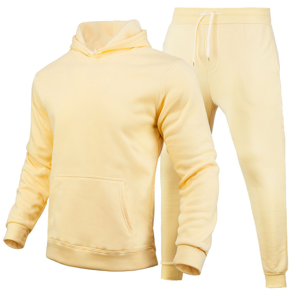 Customized Men's Tracksuits 2 Pieces Full Zip Athletic Gym Jogging Customized High Quality Track Suit