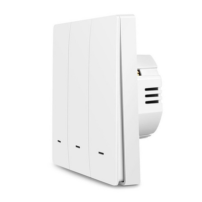 Tuya UK EU Zigbee switch with neutral wire & no capacitor & no energy monitor BSD45 1/2/3 gang smart switch