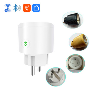 Tooya smart Wifi socket shared remote control 16 Europe plug mini Wifi socket can voice remote control plug