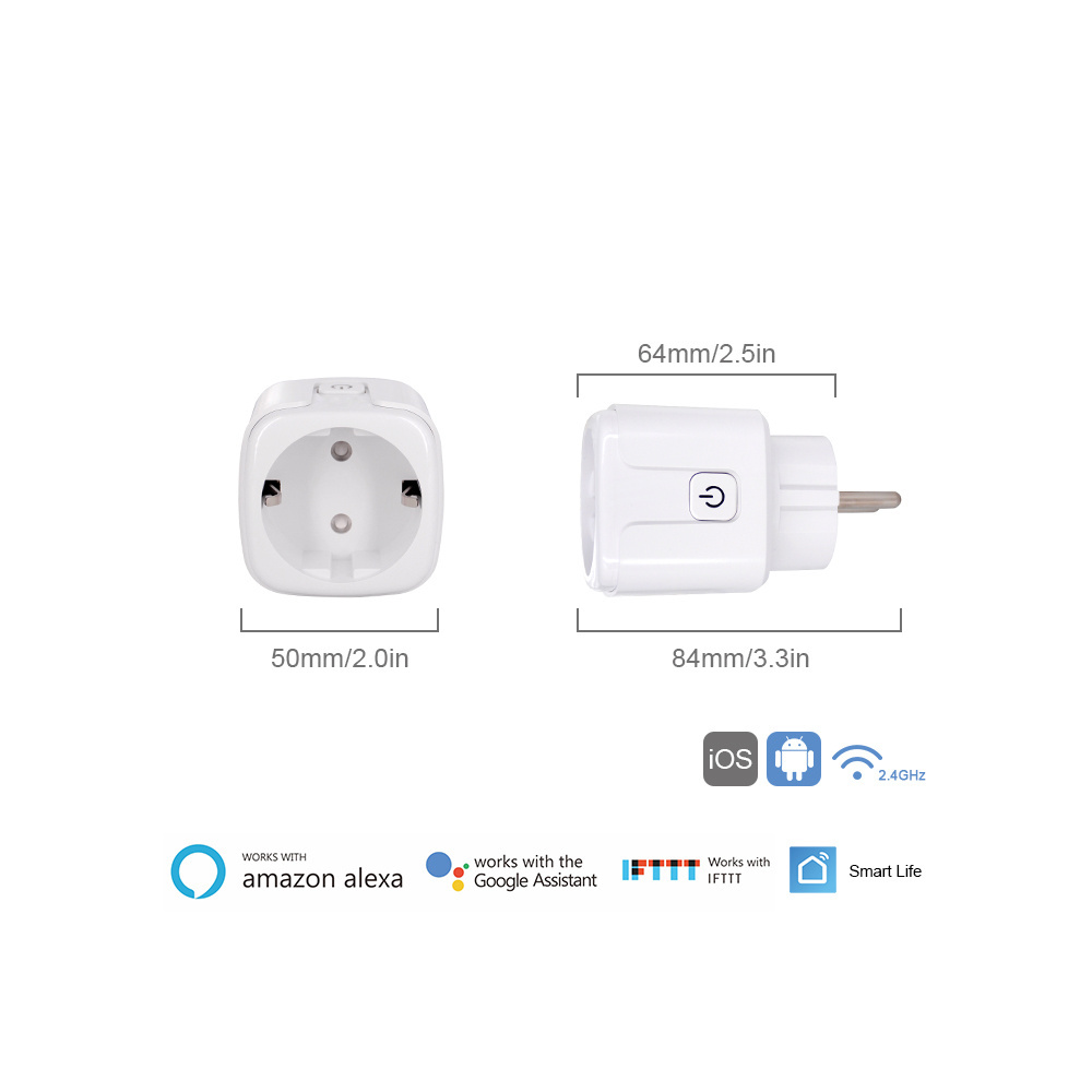 Tooya BSD33 EU tuya wifi mesh with energy monitor 20a 16a for tasmota esphome firmware reflash custom smart socket plug