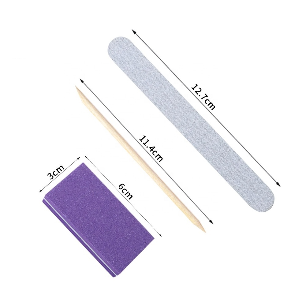 Professional nail beauty salon mini disposable 3pcs pedicure kit