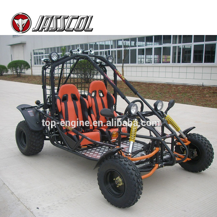 Chinese factory supply 200cc gas automatic dune 2 seat adult go kart buggy