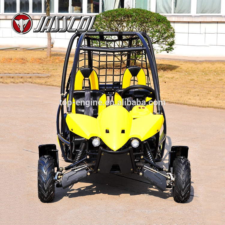 Hot sale new 4 wheeler 110cc gas electric 2 seat farm dune buggy for sale