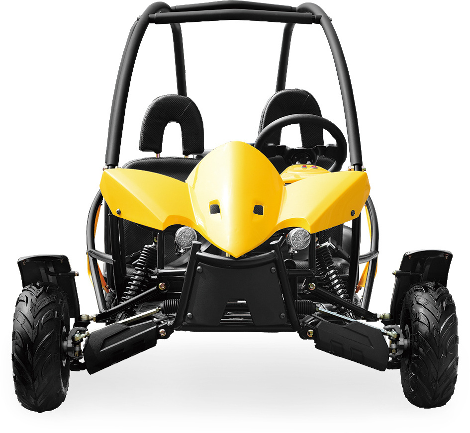 Hot sale new 4 wheeler 110cc gas electric 2 seat farm dune buggy for sale