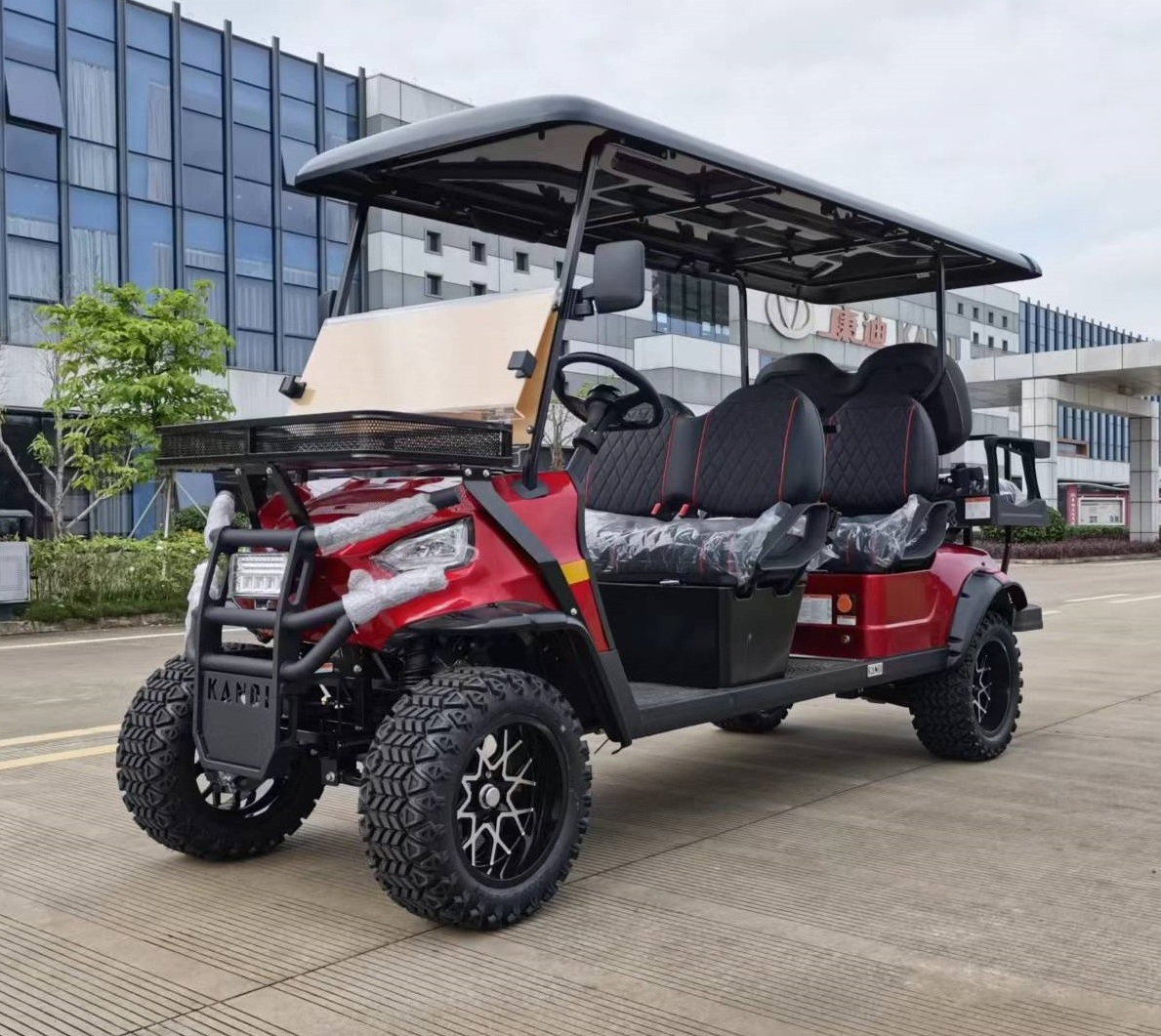 Six or Eight Seats 150AH EEC UTV Electric Golf Cart Electric Golf Buggy