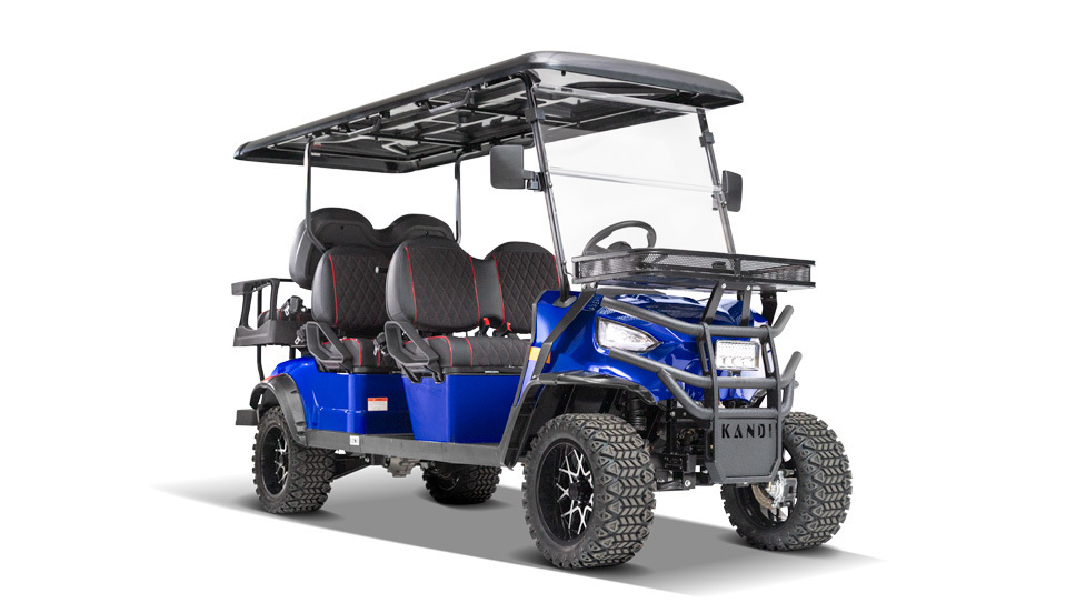 golf carts electric 6 seater club car golf cart electric Off-road Electric Lifted Golf Cart