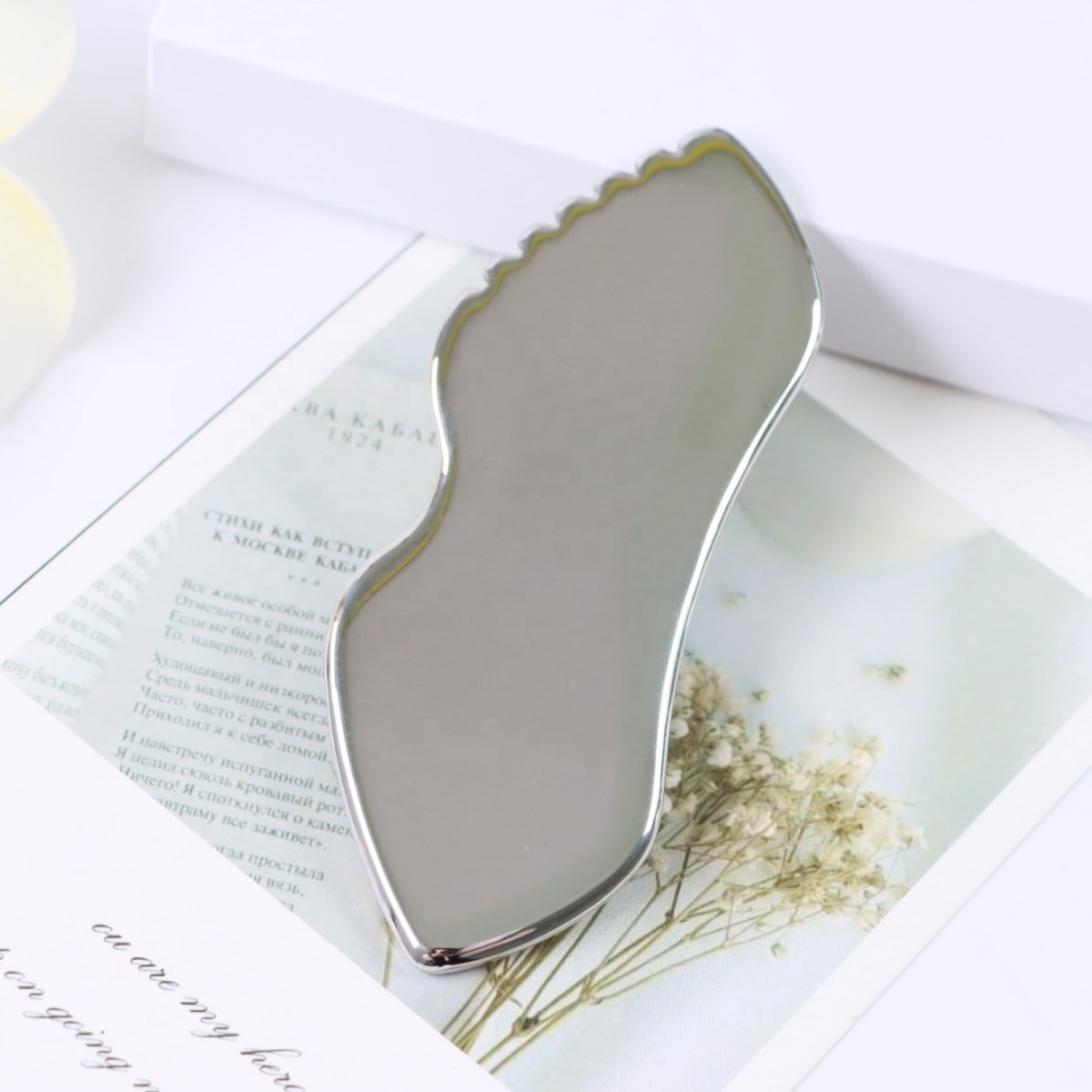 Stainless Steel Gua sha body massager guasha Skin Scraping Massage Tool