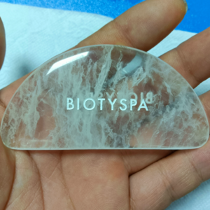 new product face custom jade stone white quartz gua sha scraping massage tool