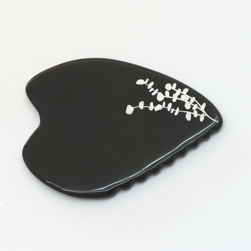 new product face custom jade stone white quartz gua sha scraping massage tool