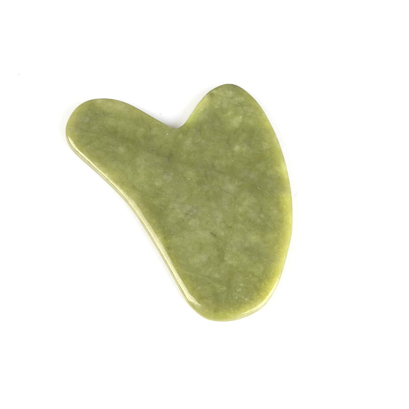 100% real natural massage tool agate xiuyan jade nephrite gua sha tool