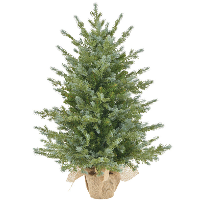 made in china artificial sale full pe with metal stand prelit collapsible dense twig slim green  mini christmas tree 6ft 7ft 8ft