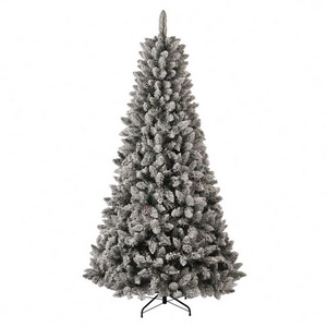 High Quality Christmas Ornament Heavy Snowing Tree Mini Tabletop 40 50 60 Cm Christmas Tree For Table Office Decoration