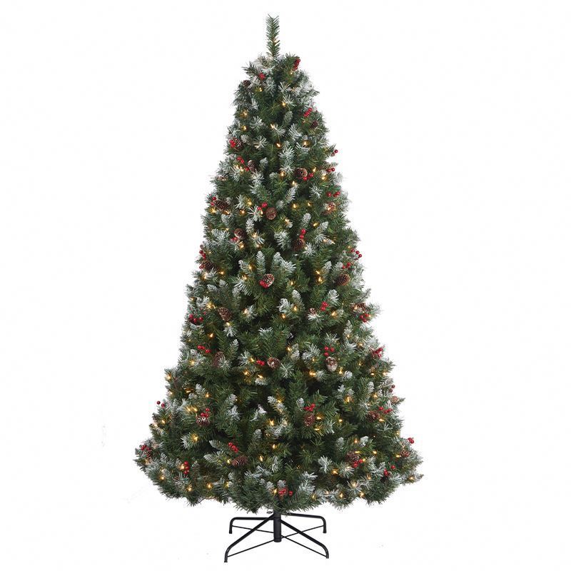 High Quality Christmas Ornament Heavy Snowing Tree Mini Tabletop 40 50 60 Cm Christmas Tree For Table Office Decoration