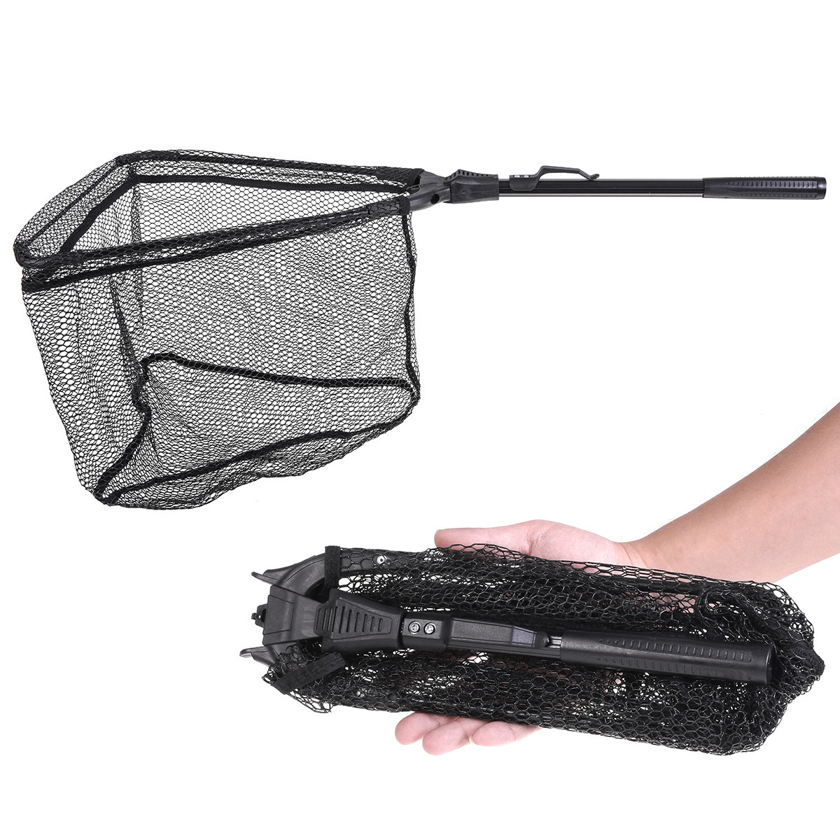 TOPIND Aluminum Alloy Fly Fishing Net Sale