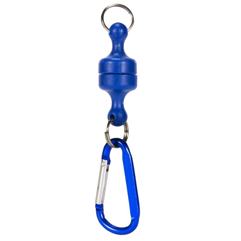 TOPIND Fishing Strongest Magnetic Net Release Magnet Clip Holder Retractor with Coiled Lanyard