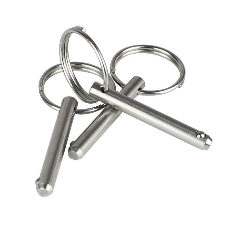 TOPIND Stainless Steel  Push Button Handle Spring Loaded Ball Locking Pin